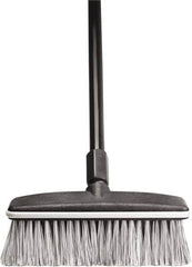 Harper Brush - 10" OAL, Vehicle Wash Brush - Black Flagged Plastic Bristles, 22-1/4" Trim Length, 54" Handle - Americas Tooling