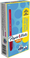 Paper Mate - 1mm Ball Point Ball Point Pen - Red - Americas Tooling