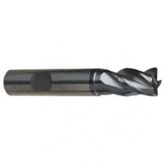 10mm Dia. - 66mm OAL - 4 FL Variable Helix Nano-A Carbide End Mill - Americas Tooling