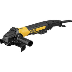 DeWALT - 7" Wheel Diam, 8,500 RPM, Corded Angle & Disc Grinder - 5/8-11 Spindle, 13 Amps - Americas Tooling