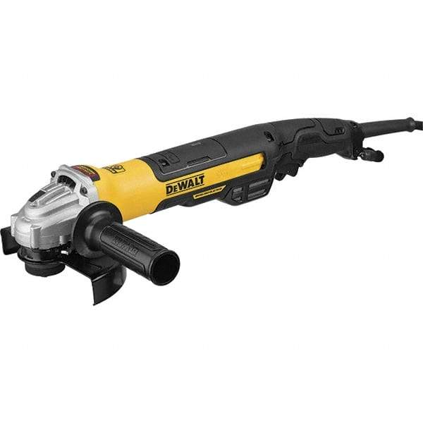 DeWALT - 5 & 6" Wheel Diam, 9,000 RPM, Corded Angle & Disc Grinder - 5/8-11 Spindle, 13 Amps - Americas Tooling