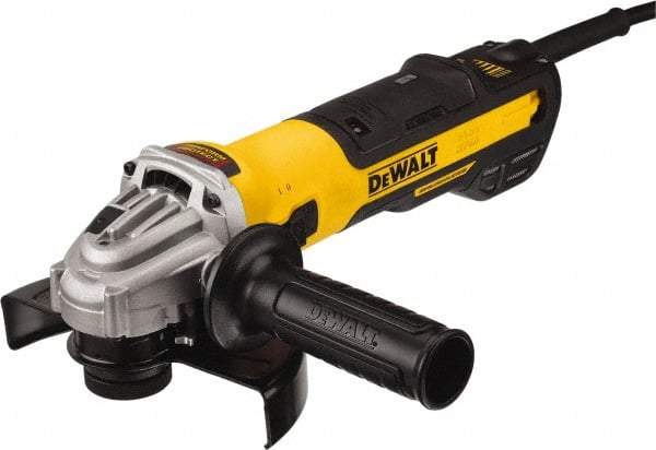 DeWALT - 5 & 6" Wheel Diam, 9,000 RPM, Corded Angle & Disc Grinder - 5/8-11 Spindle, 13 Amps - Americas Tooling