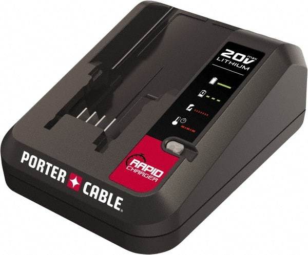 Porter-Cable - 20 Volt, Lithium-Ion Power Tool Charger - 20 Volt MAX Batteries Power Source - Americas Tooling