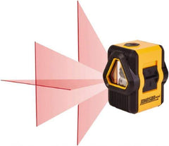 Johnson Level & Tool - 3 Beam 50' Max Range Self Leveling Cross Line Laser - Red Beam, 5/32 at 30' Accuracy - Americas Tooling