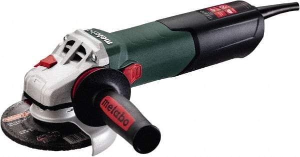 Metabo - 5" Wheel Diam, 11,000 RPM, Corded Angle & Disc Grinder - 5/8-11 Spindle, 13.5 Amps - Americas Tooling