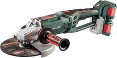 Metabo - 9" Wheel Diam, 6,600 RPM, Cordless Angle & Disc Grinder - 5/8-11 Spindle - Americas Tooling