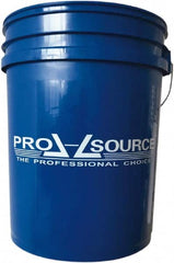 PRO-SOURCE - 5 Gal, 14.5669" High, Polypropylene Round Blue Single Pail - Handle Included, 11-7/16" Top Length x 11-7/16" Top Diam - Americas Tooling