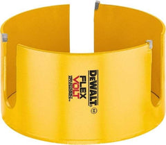 DeWALT - 4-5/16" Diam, 2" Cutting Depth, Hole Saw - Carbide-Tipped Saw, Toothed Edge - Americas Tooling