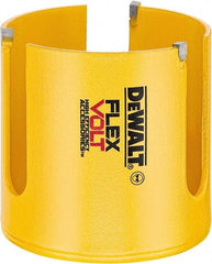 DeWALT - 2-9/16" Diam, 2" Cutting Depth, Hole Saw - Carbide-Tipped Saw, Toothed Edge - Americas Tooling