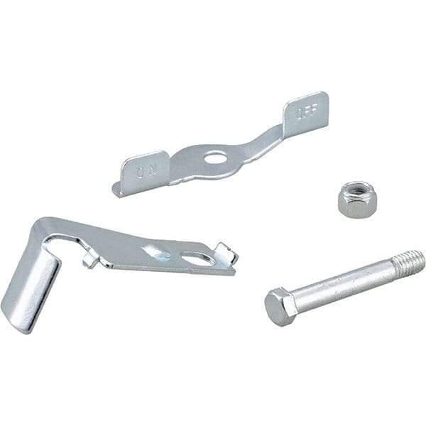 Value Collection - Caster Side Brake Kit - Metal, Zinc Plated Finish - Americas Tooling