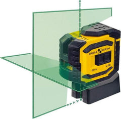 Stabila - 4 Beam 60' Max Range Cross Line & Plumb Points - Green Beam, 3/32" at 30' Accuracy, 1828.8mm Long, Battery Included - Americas Tooling