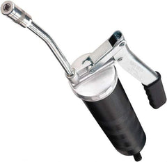 lumax - 10,000 Max psi, Rigid Lever Grease Gun - 14 oz Capacity, 1/8 Thread Outlet, 16 (High Volume Mode) Strokes per oz, Cartridge Fill - Americas Tooling