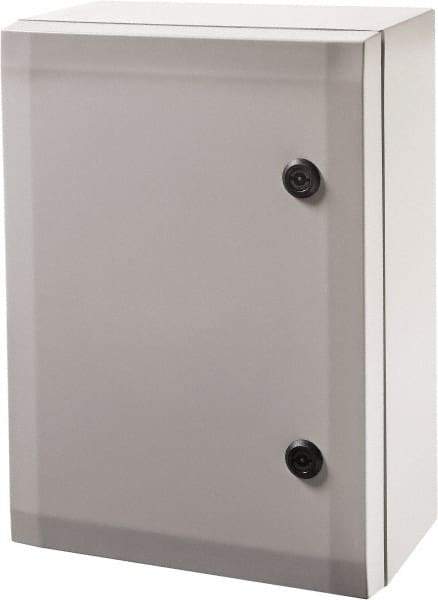 Fibox - Polycarbonate Standard Enclosure Hinge Cover - NEMA 4, 4X, 8.27" Wide x 11.81" High x 15.75" Deep, Impact Resistant - Americas Tooling