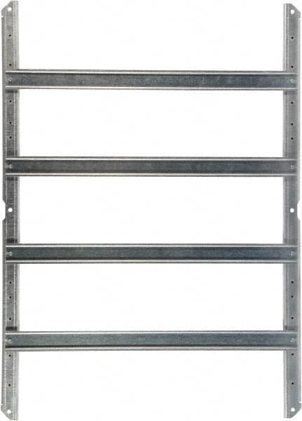 Fibox - Electrical Enclosure Aluminum DIN Rail Frame Set - For Use with ARCA IEC, Includes Mounting Hardware - Americas Tooling