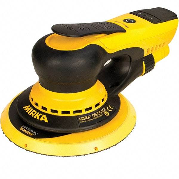 Mirka - 6" Pad, 4,000 to 10,000 OPM, Electric Orbital Sander - Round, Random Orbital Sander, 3.5 Amps - Americas Tooling