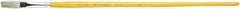 Premier Paint Roller - #2 Sable Artist's Paint Brush - 1/8" Wide, 1/4" Bristle Length, 8-1/4" Wood Handle - Americas Tooling