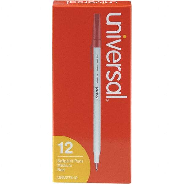 UNIVERSAL - 1mm Ball Point Pen - Red - Americas Tooling