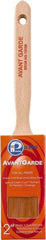 Premier Paint Roller - 2" Oval Polyester Sash Brush - 2-3/4" Bristle Length, 7-1/4" Wood Sash Handle - Americas Tooling