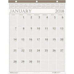 House of Doolittle - 12 Sheet, 20 x 26", Wall Calendar - Beige - Americas Tooling