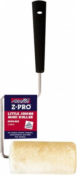 Premier Paint Roller - 10" Long, 1/4" Nap, Wall Paint Roller Set - 5" Wide, Steel Frame, Includes Roller Cover & Frame - Americas Tooling