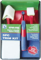 Premier Paint Roller - Trim Paint Roller Kit - Plastic Frame, Includes Paint Tray & Roller Frame - Americas Tooling