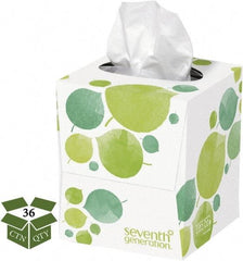 Seventh Generation - Tall Box of White Facial Tissues - 2 Ply, Recycled Fibers - Americas Tooling