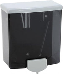 Bobrick - 40 oz Liquid Hand Soap Dispenser - Plastic, Wall Mounted, Black & Gray - Americas Tooling