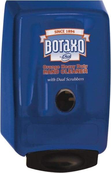 Boraxo - 2 L Liquid Hand Soap Dispenser - Plastic, Wall Mounted, Blue - Americas Tooling