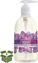 Seventh Generation - 12 oz Pump Bottle Liquid Soap - Clear, Lavender Flower & Mint Scent - Americas Tooling