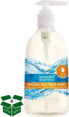 Seventh Generation - 12 oz Pump Bottle Liquid Soap - Clear, Fresh Lemon & Tea Tree Scent - Americas Tooling