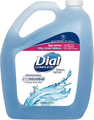 Dial - 1 Gal Bottle Foam Soap - Blue, Spring Water Scent - Americas Tooling