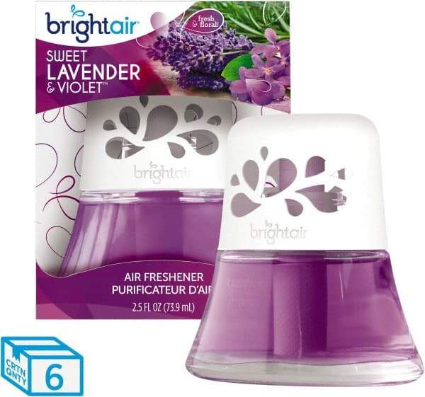 BRIGHT Air - 2.5 oz Diffuser Air Freshener - Liquid, Sweet Lavender & Violet Scent - Americas Tooling