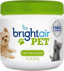 BRIGHT Air - 14 oz Tub Odor Neutralizer - Gel, Cool Citrus Scent - Americas Tooling