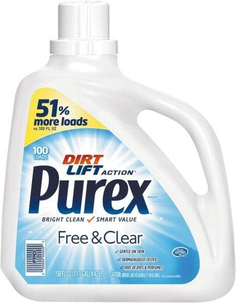 Purex - 150 oz Liquid Laundry Detergent - Unscented - Americas Tooling