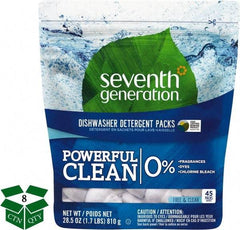 Seventh Generation - 0.63 oz Packet Automatic Dishwashing Powder - Unscented - Americas Tooling