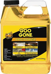 Goo Gone - 32 oz Bottle Adhesive Remover - Removes Caulk Residue, Grease, Tar, Tape, Varnish, Wax, Glue, Silicone, Contractor\x92s Adhesive, Tape Residue - Americas Tooling