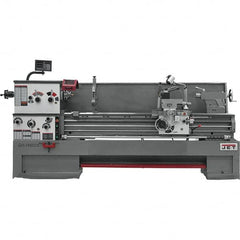 Jet - 18" Swing, 80" Between Centers, 230/460 Volt, Triple Phase Toolroom Lathe - 7MT Taper, 7-1/2 hp, 25 to 1,800 RPM, 3-1/8" Bore Diam, 44" Deep x 66" High x 136" Long - Americas Tooling