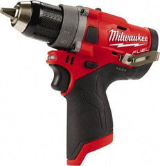 Milwaukee Tool - 12 Volt 1/2" Chuck Pistol Grip Handle Cordless Drill - 0-1700 RPM, Keyless Chuck, Reversible, Lithium-Ion Batteries Not Included - Americas Tooling