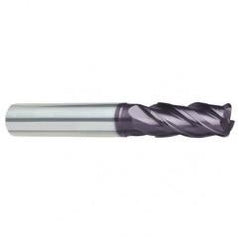 1/4" Dia. - 2-1/2" OAL - 4 FL Variable Helix Super-A Carbide End Mill - Americas Tooling