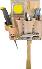 CLC - Knife Holster with 8 Pockets - Leather, Natural (Color) - Americas Tooling