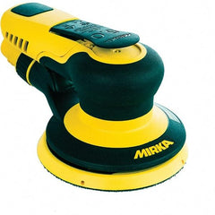 Mirka - 12,000 RPM, 485 LPM Air Consumpion, Random Air Orbital Sander - Round Pad, Hook & Loop Backing, 1/4 NPT Inlet - Americas Tooling