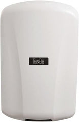 Excel Dryer - 950 Watt White Finish Electric Hand Dryer - 208/277 Volts, 4 Amps, 9-5/32" Wide x 13-15/16" High x 4" Deep - Americas Tooling