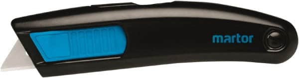 Martor USA - Retractable Utility Knife - 2.18" Stainless Steel Blade, Aluminum Handle, 1 Blade Included - Americas Tooling