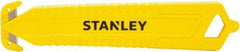 Stanley - Utility Knives, Snap Blades & Box Cutters Type: Safety Cutter Blade Type: Recessed/Concealed Fixed Blade - Americas Tooling