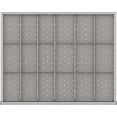 LISTA - 18-Compartment Drawer Divider Layout for 3.15" High Drawers - Americas Tooling