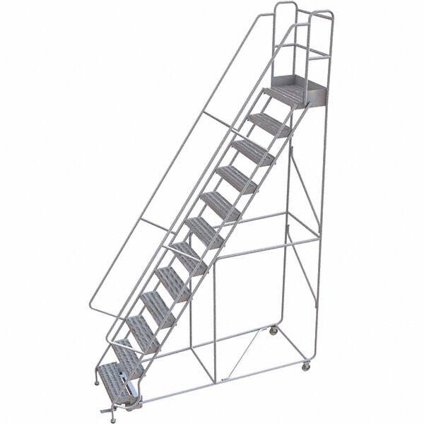 TRI-ARC - Rolling & Wall Mounted Ladders & Platforms Type: Rolling Warehouse Ladder Style: Rolling Safety Ladder - Americas Tooling