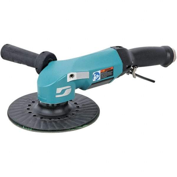 Dynabrade - 7" Max Disc, 8,500 RPM, Pneumatic Handheld Disc Sander - 115 CFM, 1/2 NPT Inlet, 2.8 hp, 90 psi - Americas Tooling