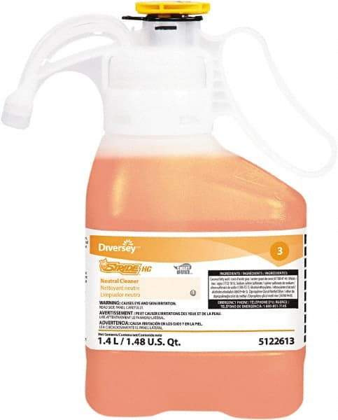 Diversey - 1.4 L Bottle Cleaner/Degreaser - Liquid, Disinfectant, Citrus - Americas Tooling