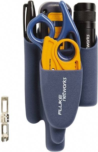 Fluke Networks - 7 Piece, Punchdown Tool Kit - Comes in Clam Shell - Americas Tooling