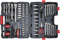 Crescent - 148 Piece 1/4, 3/8 & 1/2" Drive Mechanic's Tool Set - Comes in Blow Molded Case - Americas Tooling